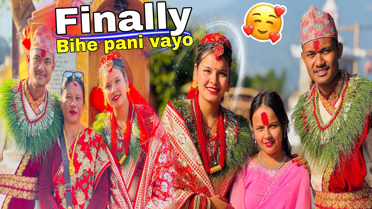 Mero bihe maa na socheko ramilo vayo ❤️😍 || yati dherai khusi hunxu vanni socheko thiyana 🥺