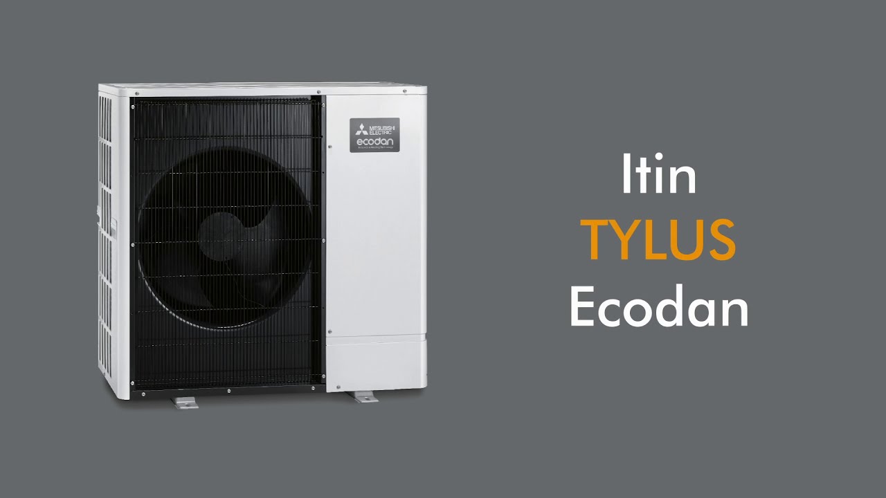 Mitsubishi Ecodan - tylus oras-vanduo šilumos siurblys