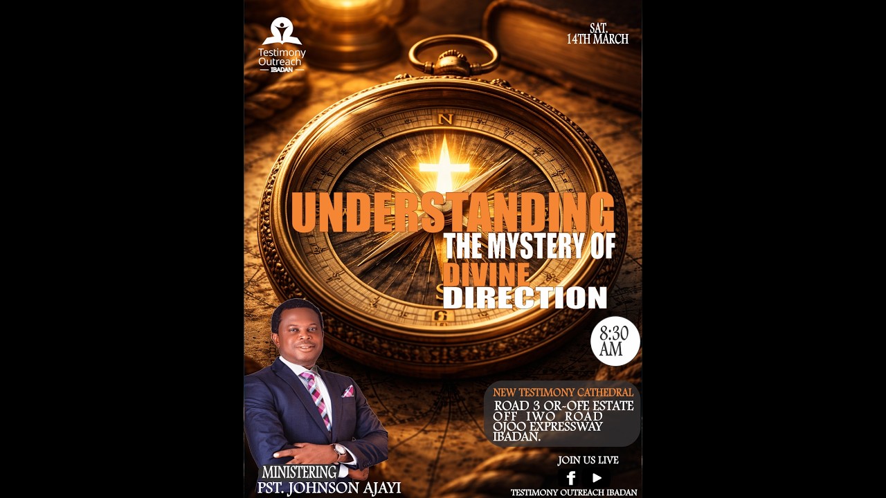 UNDERSTANDING THE MYSTERY OF DIVINE DIRECTION || SABBATH SERVICE