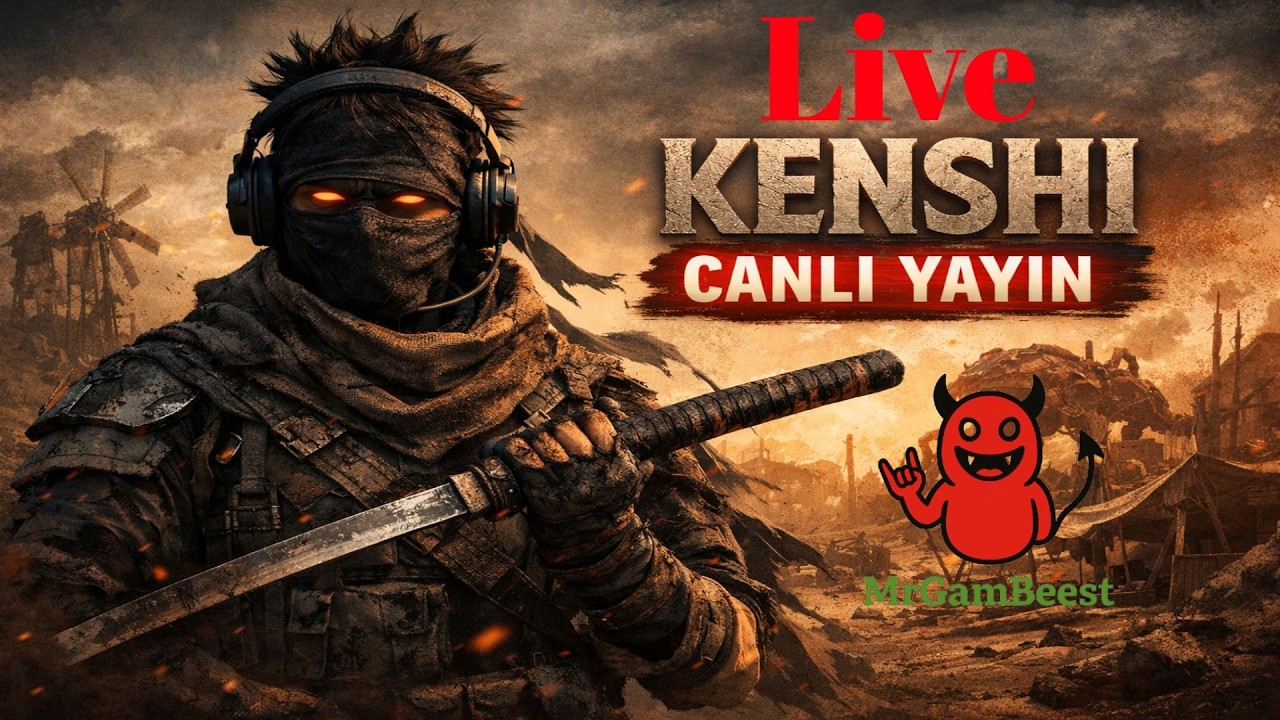 🔴 Çölde Hayatta Kalma Mücadelesi / Survive the Wasteland | Kenshi LIVE  (No Commentary) #live