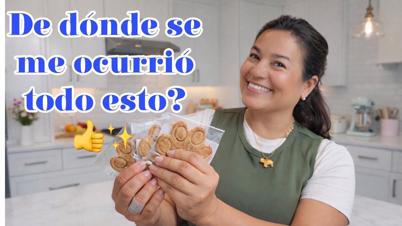 👉 Hago para vender GALLETAS para mascotas 🐶🐾✨