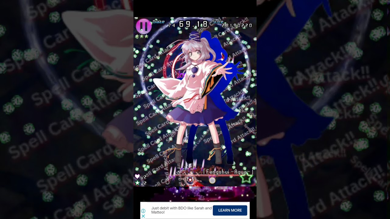 Just playing Touhou on Android