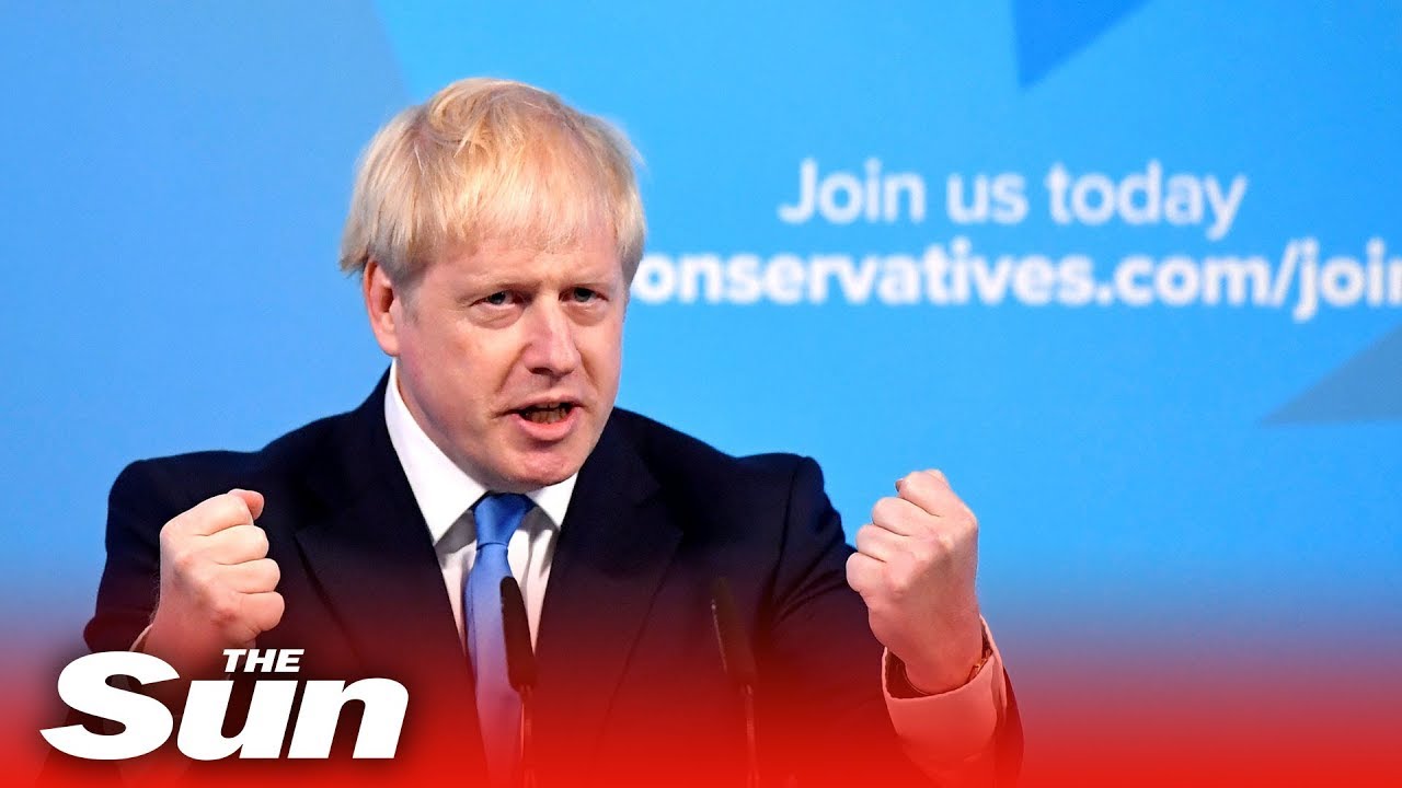 Boris Johnson's victory speech as he wins Conservative leadership contest