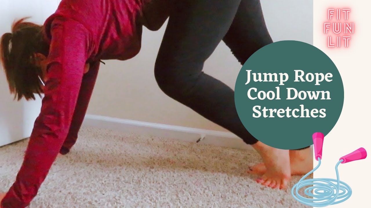 Jump Rope Cool Down Stretches | Calf, Ankle and Hamstring Stretches