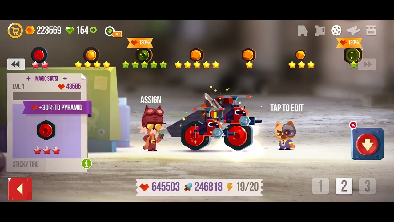 C.A.T.S mobile game | body and weapons assemble.  #rocket #drone