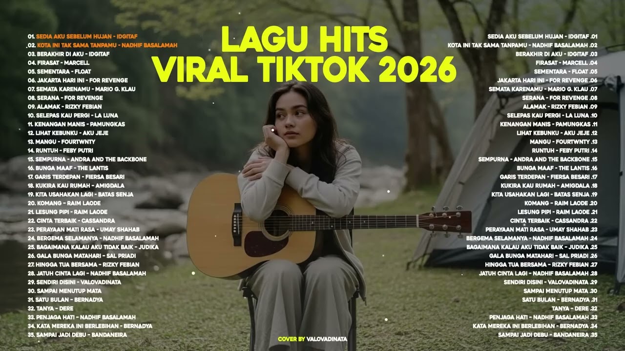 Lagu Santai Viral Tiktok 2026 — Lagu Santai Buat Kerja 2026 🍃 | Lagu Terbaru 2026 🤍🎧 by Valovadinata