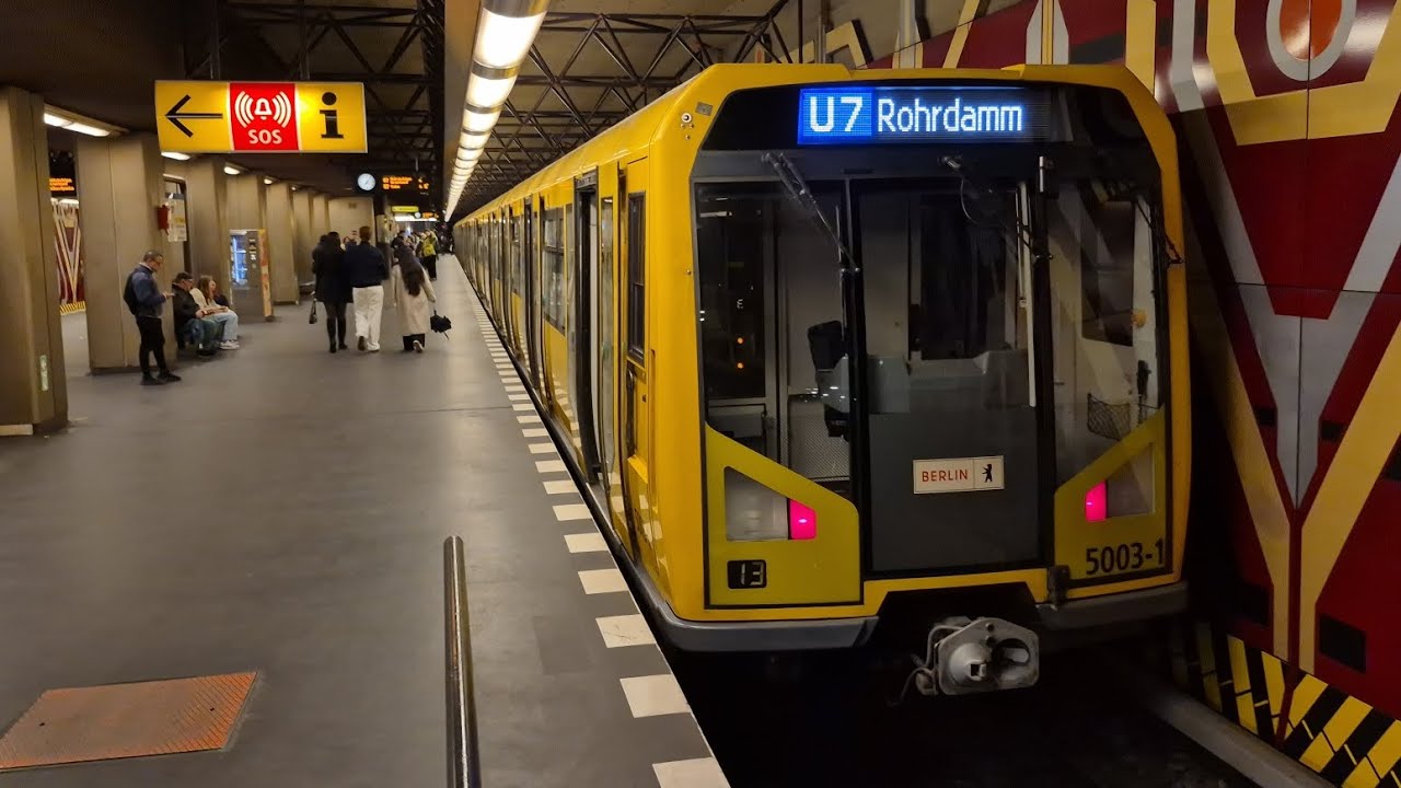 U-Bahn Berlin | Aussetzermitfahrt in der U7 von Rathaus Spandau bis Rohrdamm im H97 5003-1
