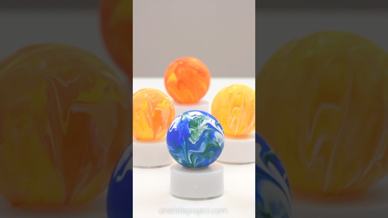 Ping Pong Ball Planets  🌎 🌍 🌏