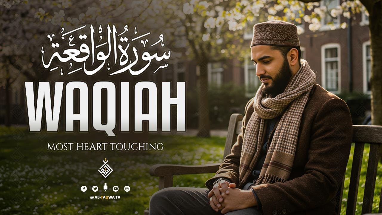 Surah Al Waqiah سورة الواقعة | Soothing Recitation For Stress Relief And Tranquility​ | Al-Taqwa TV