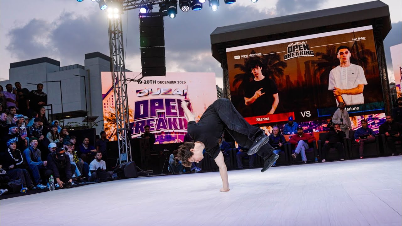 Never Seen Before AIRFLARE Variation 😲 | Starina vs Marlone [BBOY TOP 32] / Dubai Open Breaking 2025