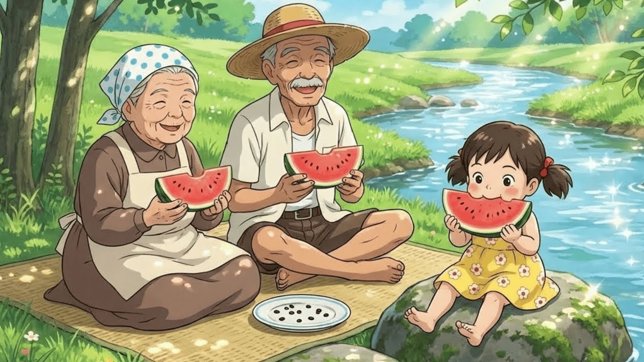 A Gentle Summer Week With Grandma — Cozy Routines & Quiet Countryside Days | Ghibli Style Video