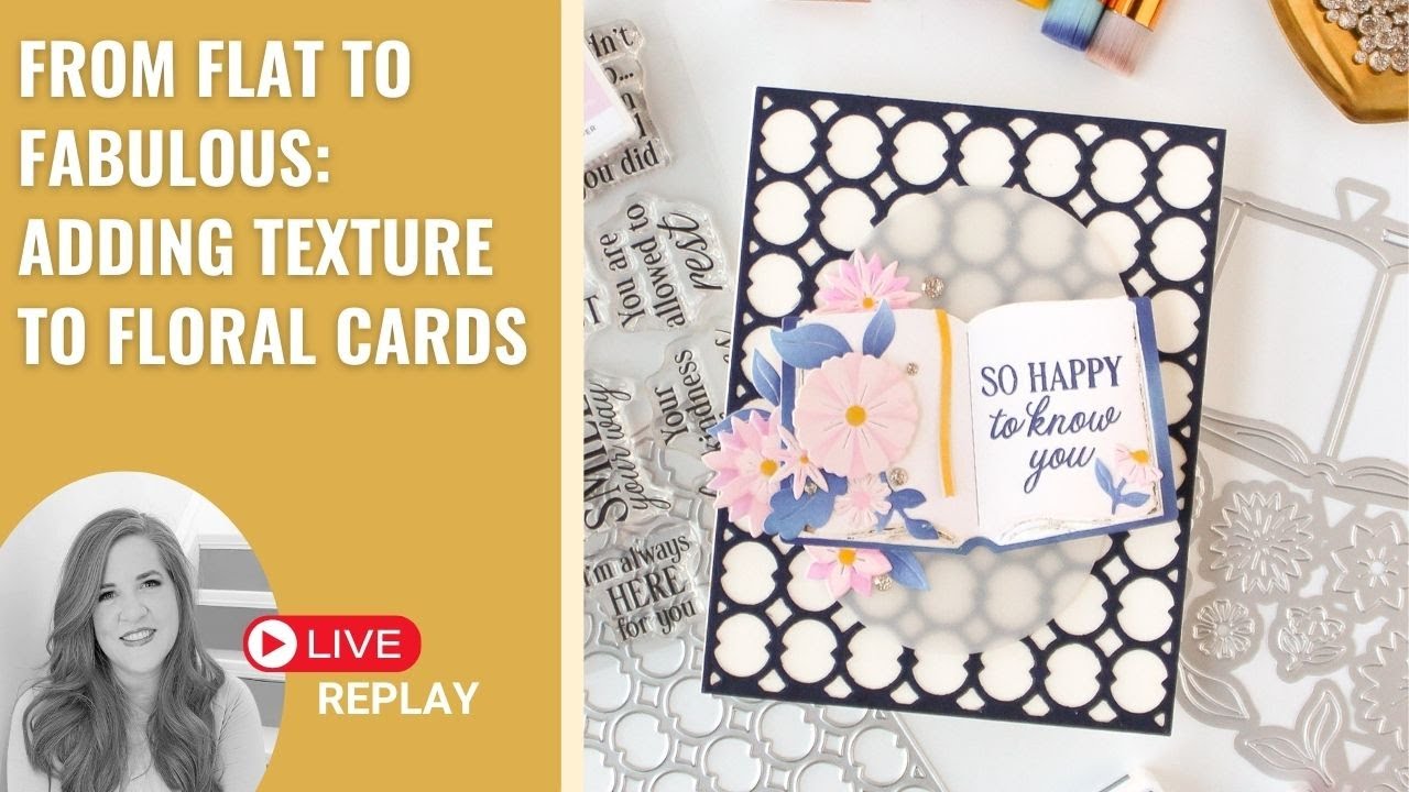 Cardmaking Inspiration with New Artful Foundations Release & Giveaways! | LIVE Replay with Carissa