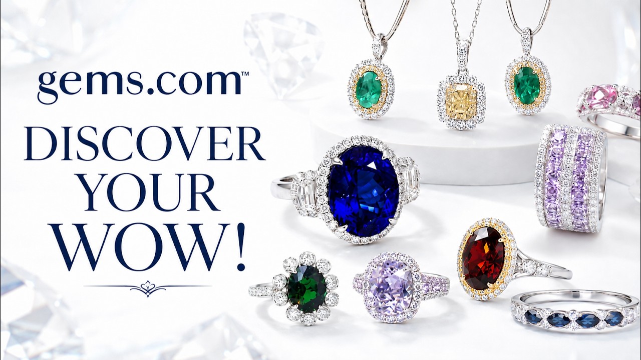 Live 24/7 - Fine Jewelry - Exquisite Rings, Luxury Earrings, Necklaces | Gems.com | Gem Shopping