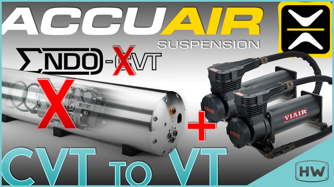 Endo CVT to VT Accuair Tank Conversion on Taylor 1.0 - Hutch's Welding