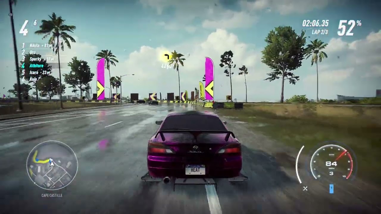 NFS Heat Just Race Gameplay | Tamil