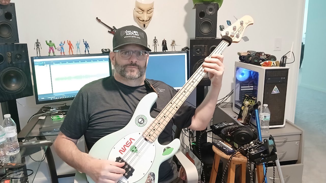 Bach's Cello Suite No. 1 Prelude - Bass Cover by Joe Kustek