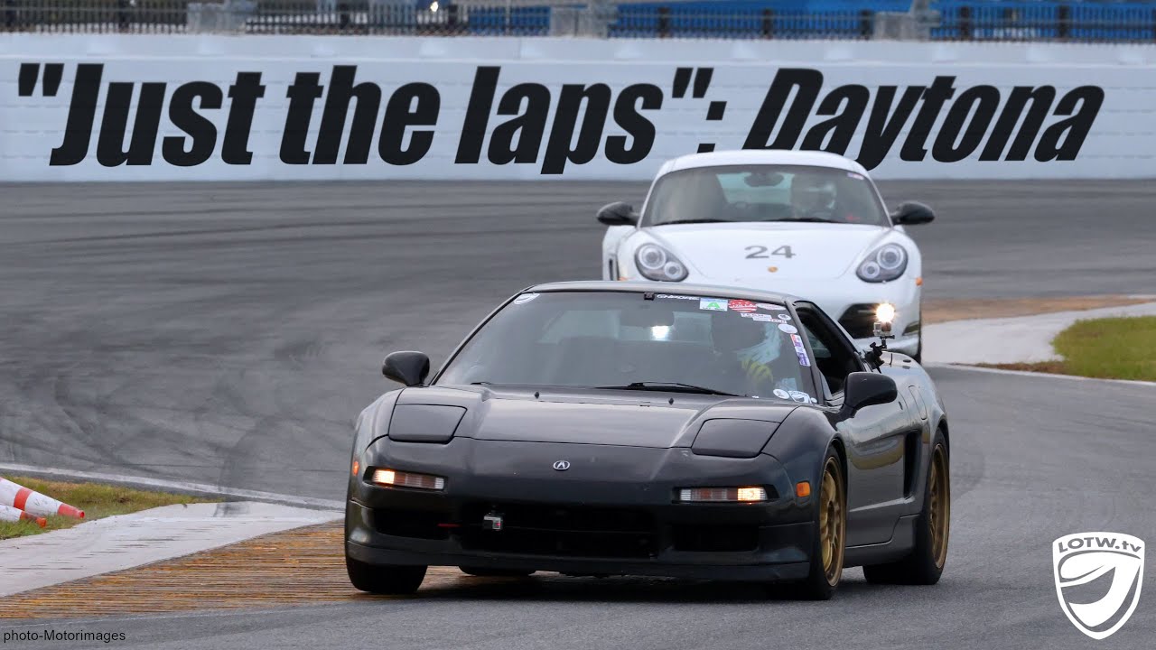 Acura NSX vs Cayman R - A casual comparison at Daytona