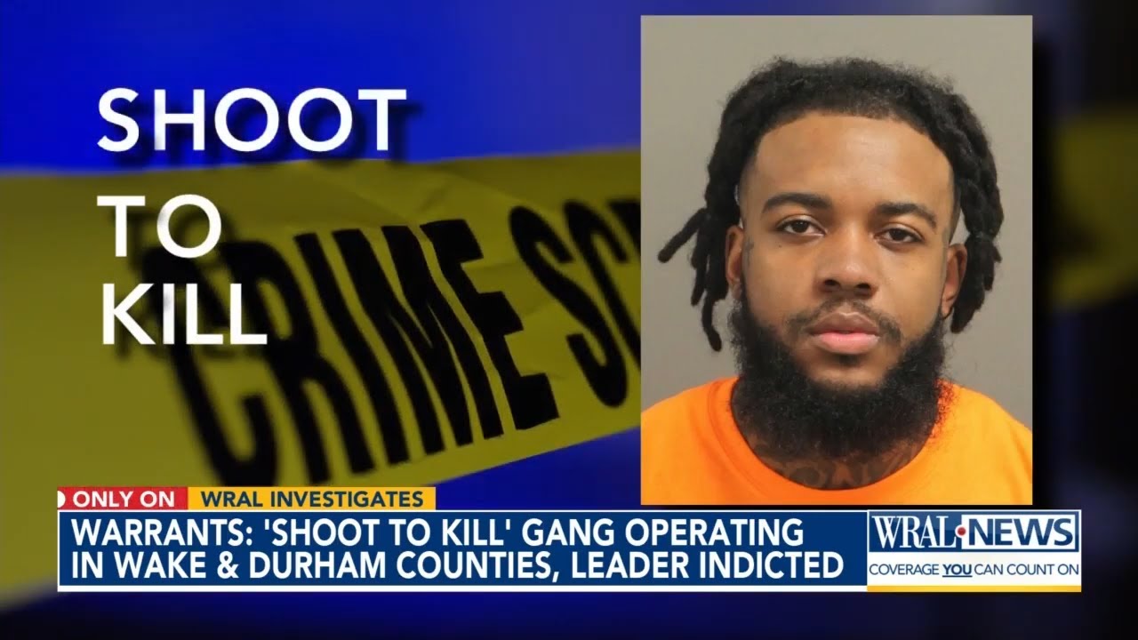 'Shoot To Kill' Gang Leader Indicted on Federal Charges; Operated in Wake and Durham counties,
