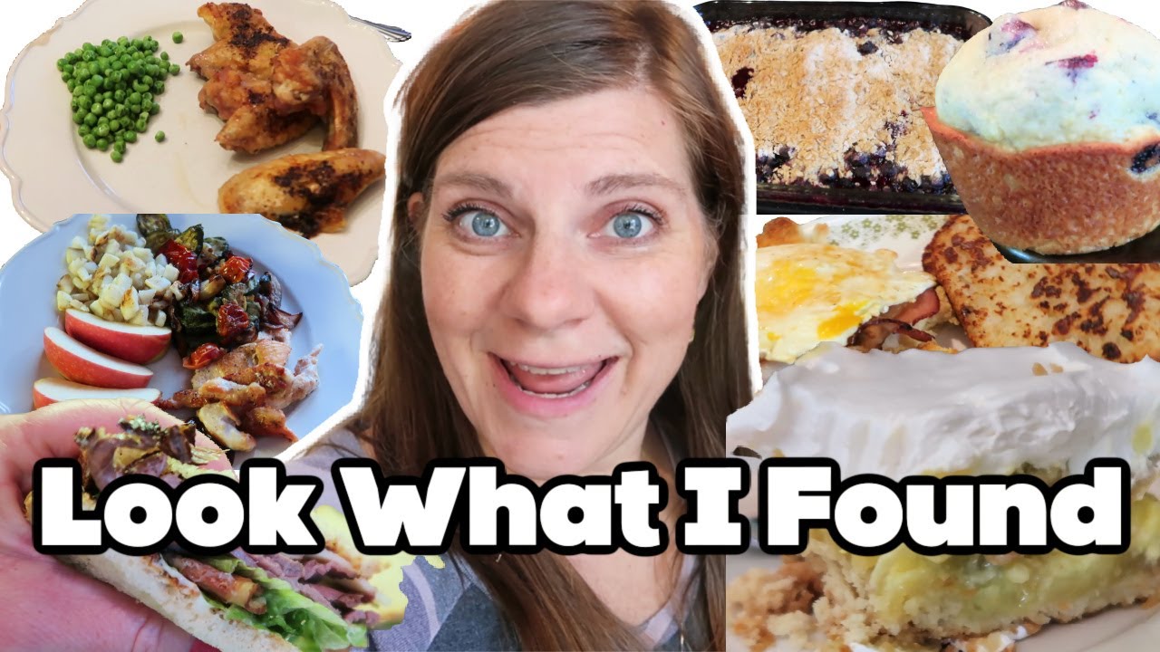 FREEZER CLEAN-OUT COOKING | What Did I Find? | What Did I Make?