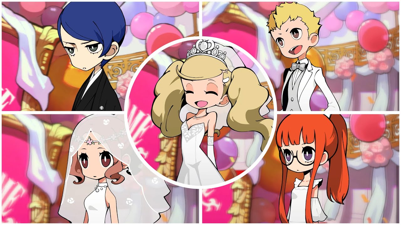Persona 5 Tactica - Joker thinks about Marriage (All Options)