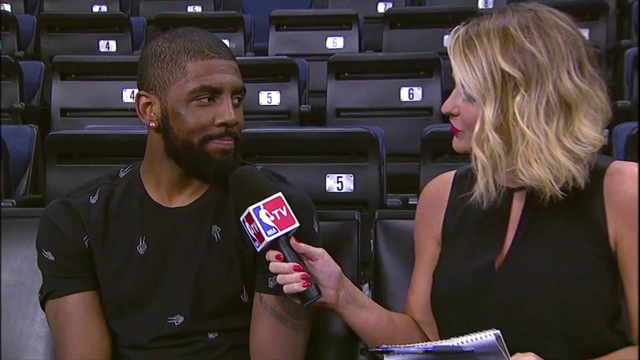 Kyrie Irving Interview With Kristen Ledlow