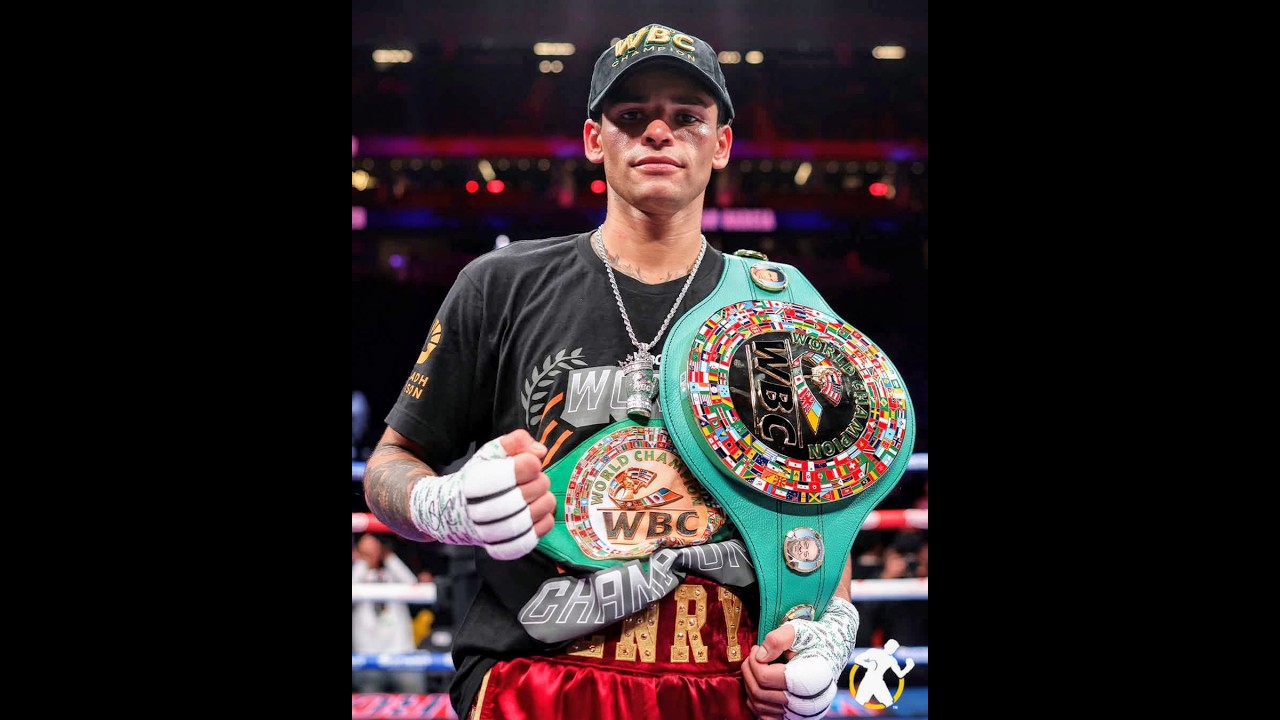 MY MESSAGE TO THE NEW WBC WELTERWEIGHT WORLD CHAMPION KING RYAN GARCIA.