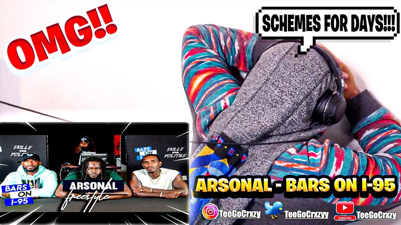 GOOD GAWD ALMIGHTY!!! Arsonal Bars On I-95 Freestyle (REACTION)