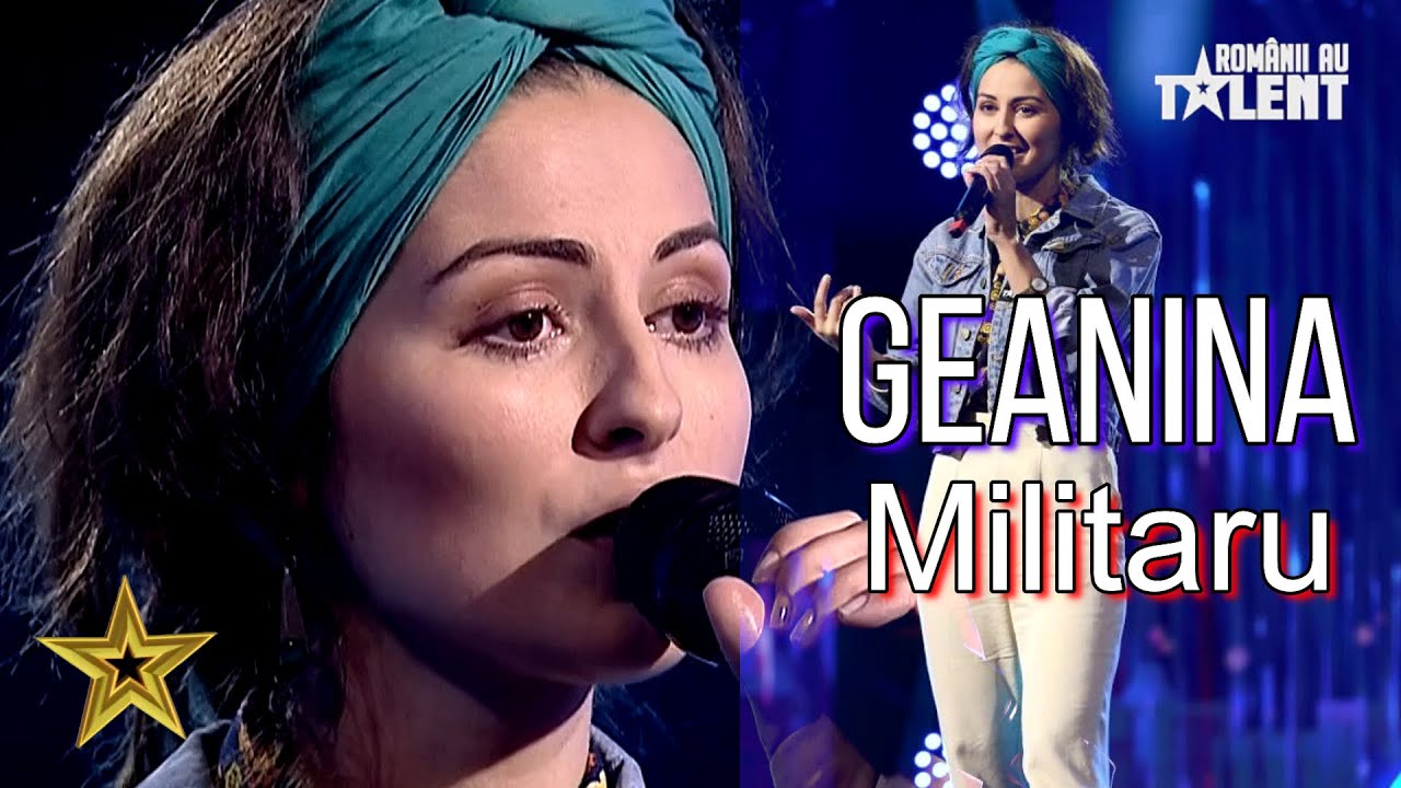 O VOCE superbă! Geanina Militaru a adus veselie și un vibe bun numai la Românii au Talent!