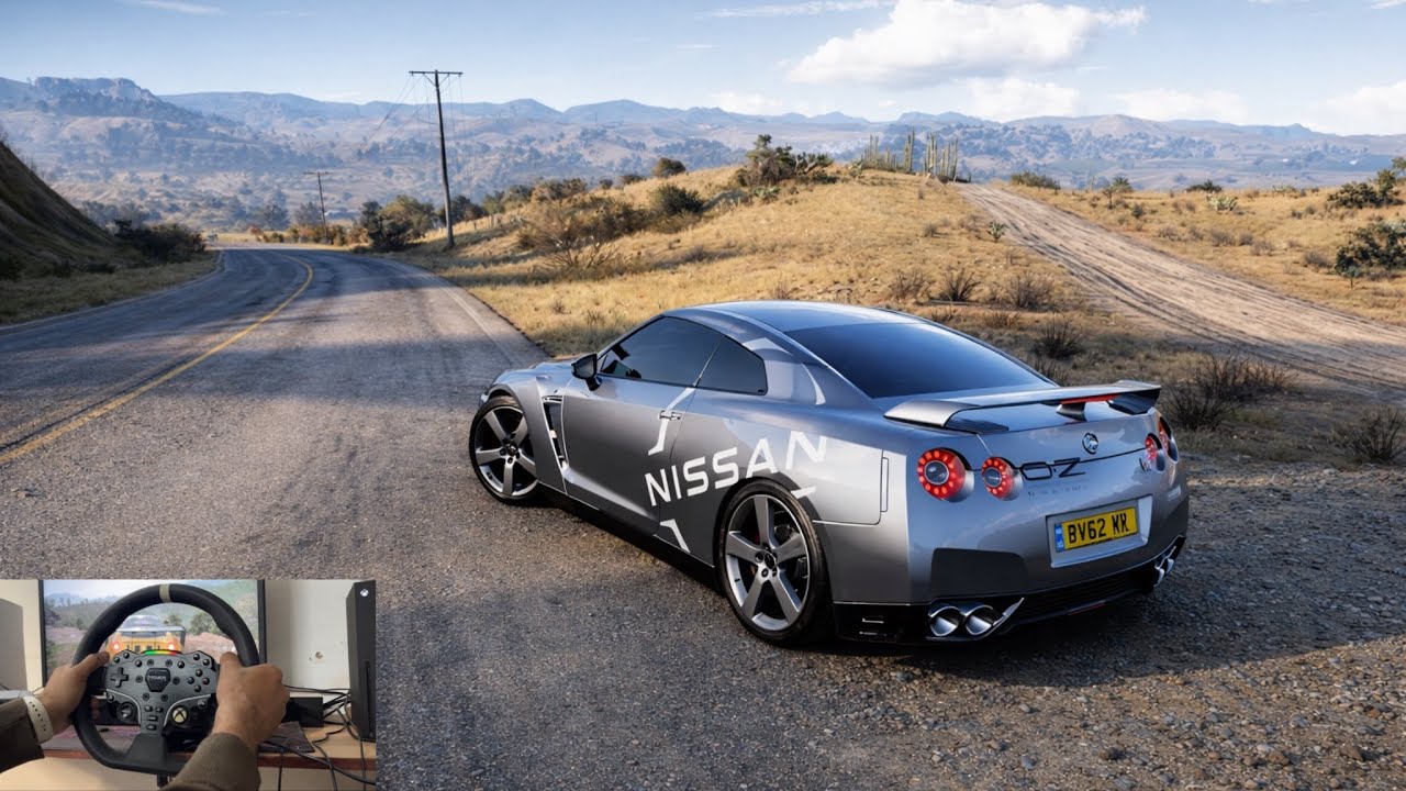 NISSAN GT-R | FORZA Horizon 5 | Moza R3 steering wheel 