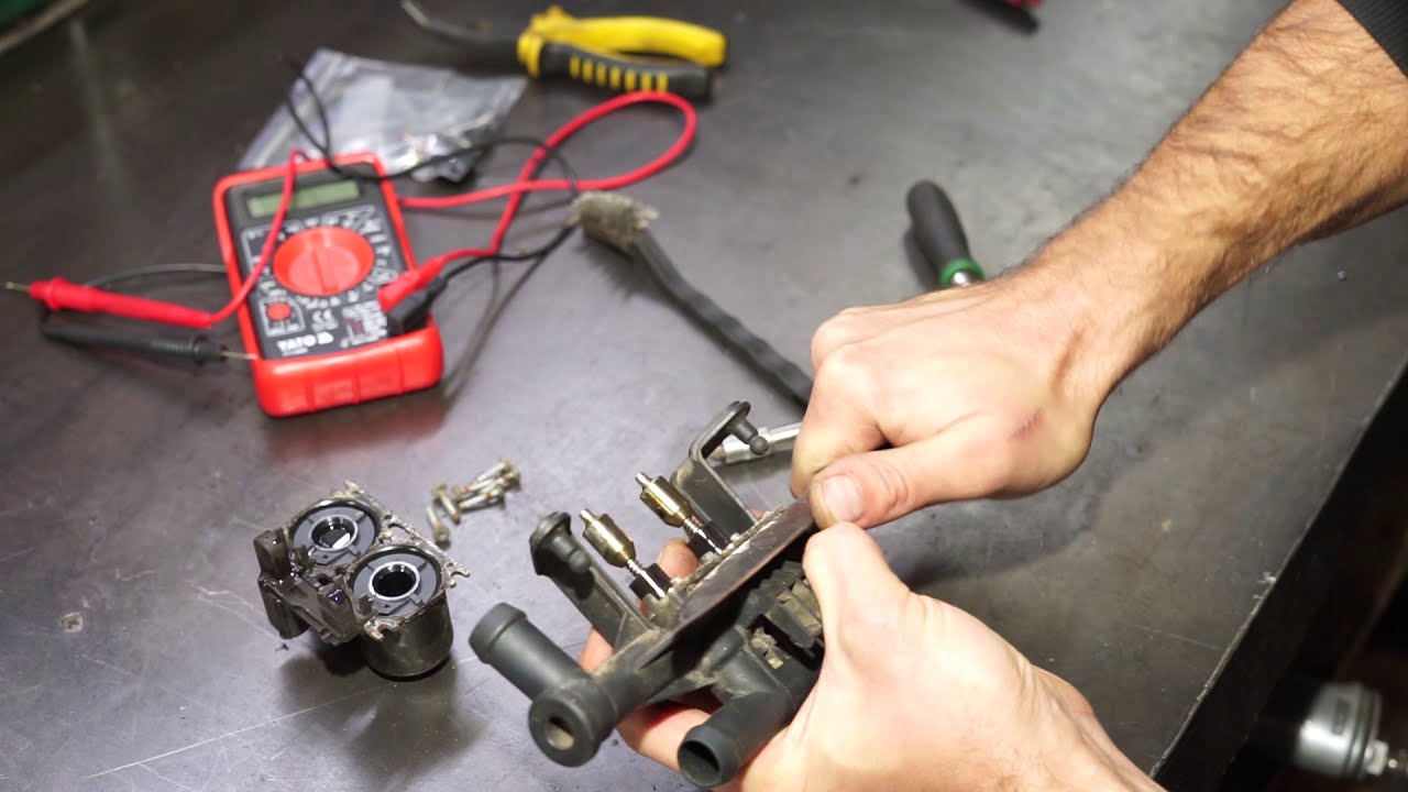 Ремонт клапана печки BMW F10, F11, F12, F13, F01, F02, F03, F04, F06, F07. Замена ремкомплекта.