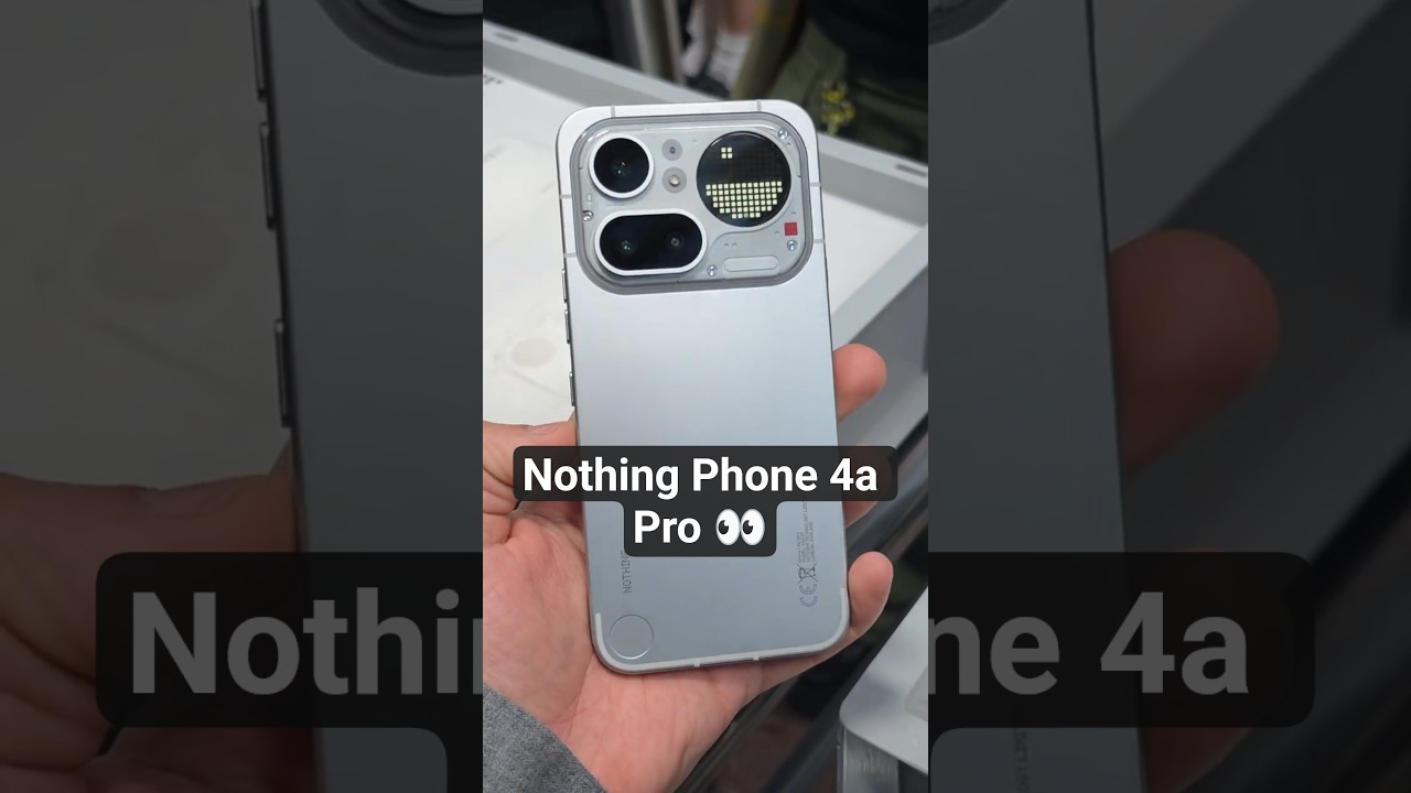 First Look: Nothing Phone 4a Pro is here!