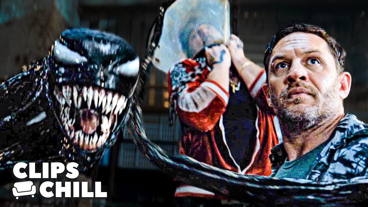 Tom Hardy y Venom DESTRUYENDO a los Dueños de Peleas de Perros | Venom: El último baile