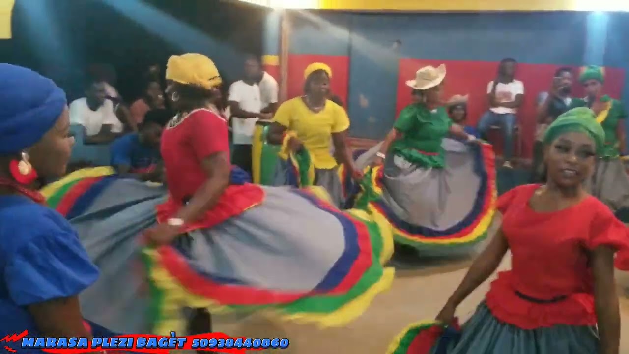 KOURI AL  GADE JAN .MEDAM YO TA JWE YON  BEL VODOU  PARt 1