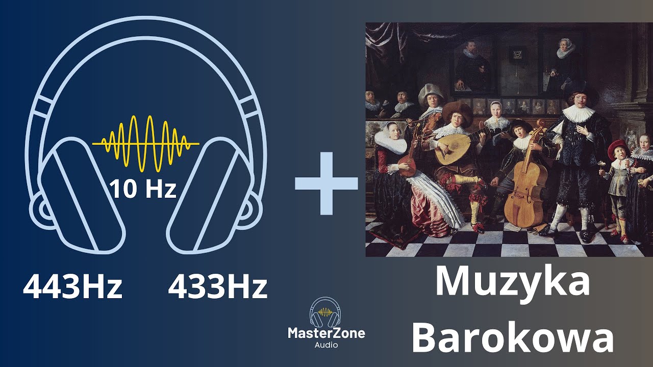 Muzyka barokowa + 10 Hz – Skupienie, nauka i praca głęboka (Binaural Beats)