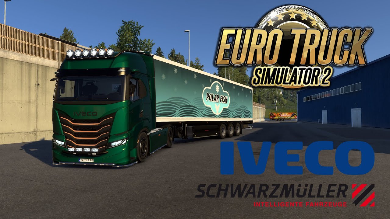 Euro Truck Simulator 2 II Renault - Nordic Horizons DLC (Norveç) // Logitech G923