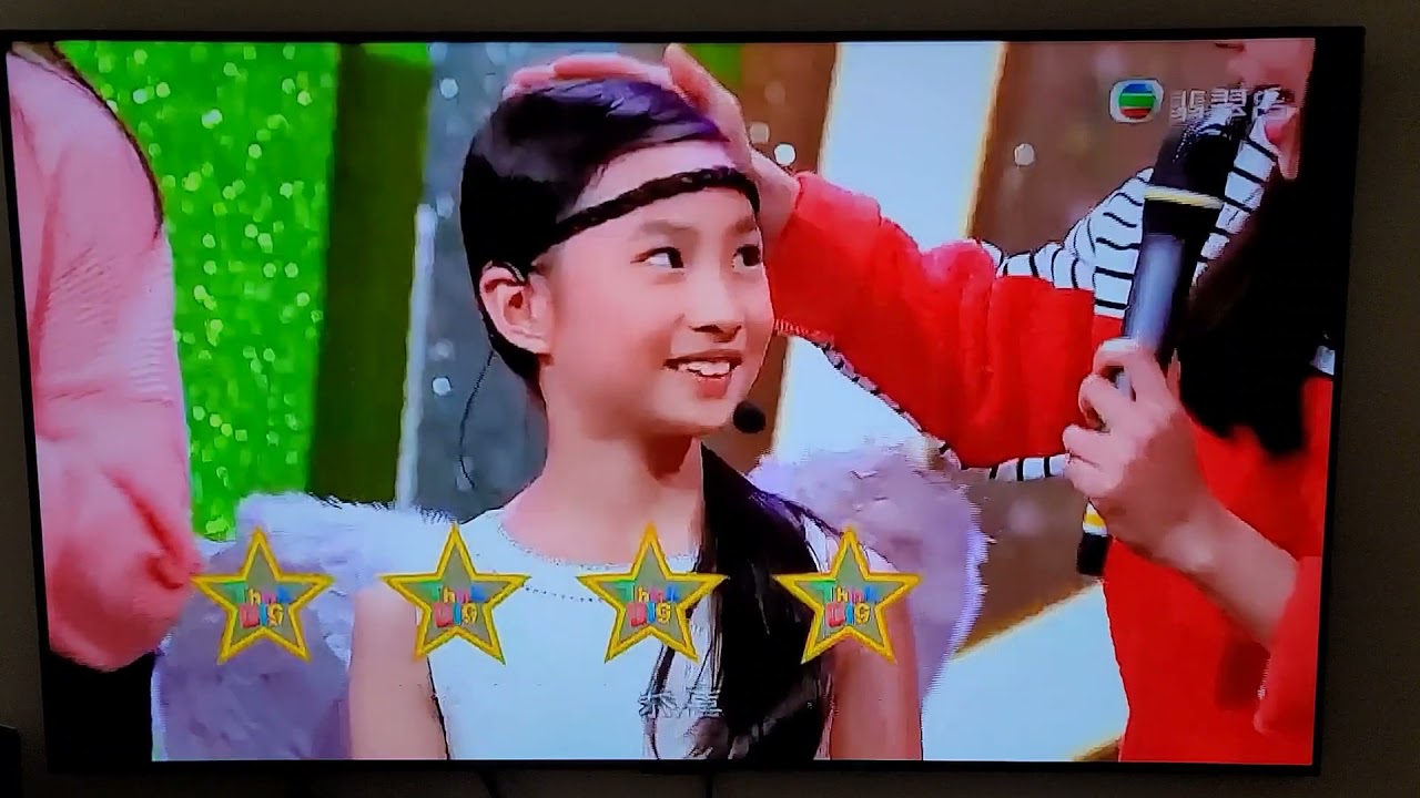 鍾柔美 (Yumi) 在TVB兒童節目Think Big大明星現場連續獻唱《我的驕傲》《The Greatest Love of All》！