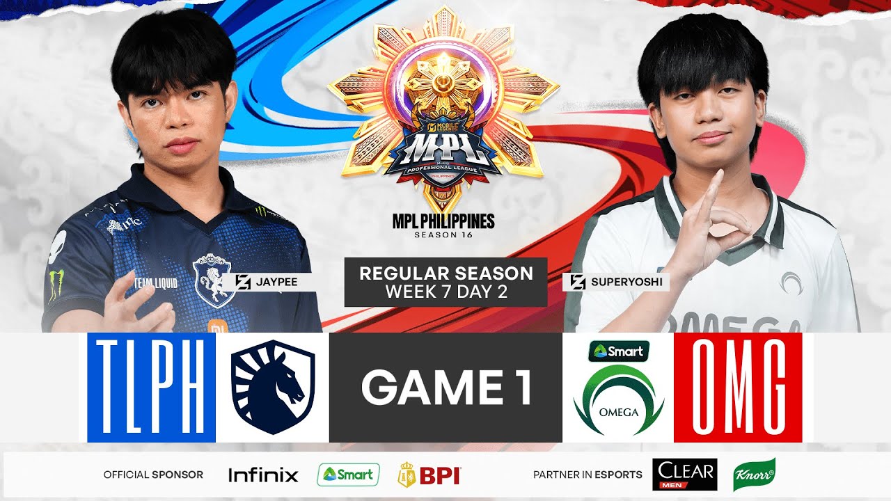 MPL PH S16 - W7D2 - TLPH VS OMG ИГРА 1