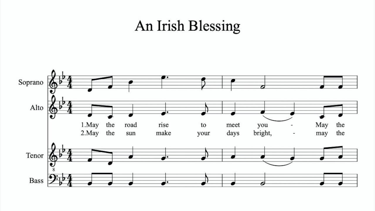 An Irish Blessing - Sopran