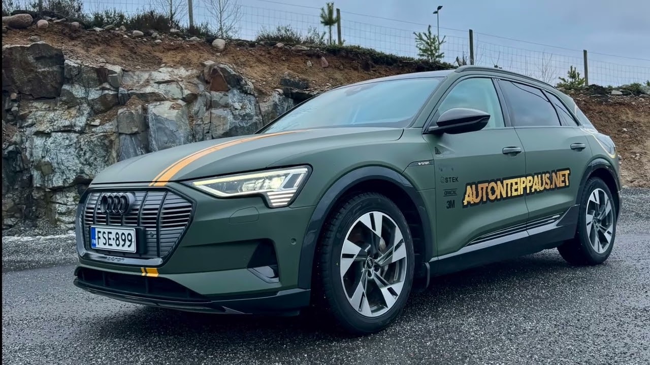 KRM Group Oy I Audi e-tron yliteippaus