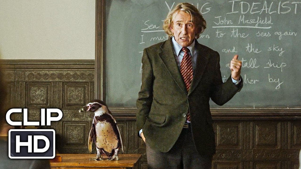 'Teacher Brings His Penguin To Class' Scene | THE PENGUIN LESSONS Movie Clip | Steve Coogan