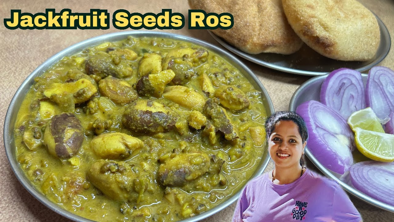 Goan Style Moong & Jackfruit Seeds Ros /Curry | Jackfruit Seeds Recipe l #konkani @GoanSpiceHouse