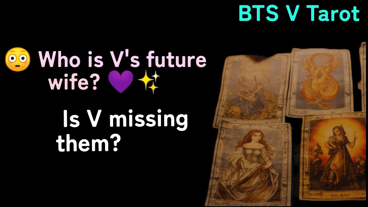 bts v tarot reading future wife?🙇🤫💌 |  BTS V Marriage Life & Soulmate Connection 👉 #taehyung #mrstae