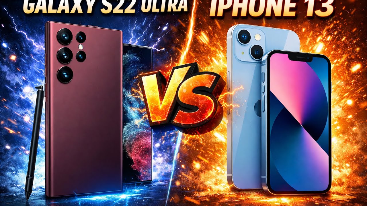 Samsung S22 Ultra VS iPhone 13