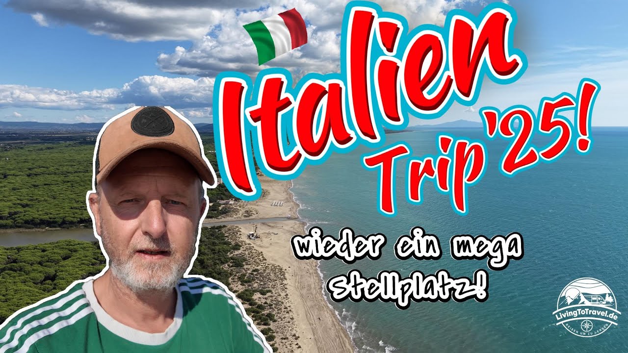 Italien überrascht uns wieder – ein weiterer MEGA Spot auf unserem Trip! #italy #vanlife #camper