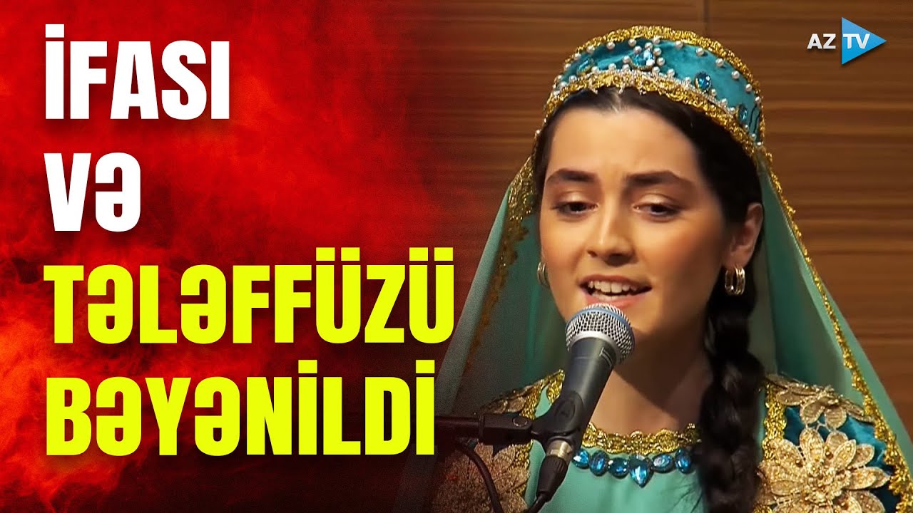Aydan Həmzəyeva məlahətli səsi ilə 