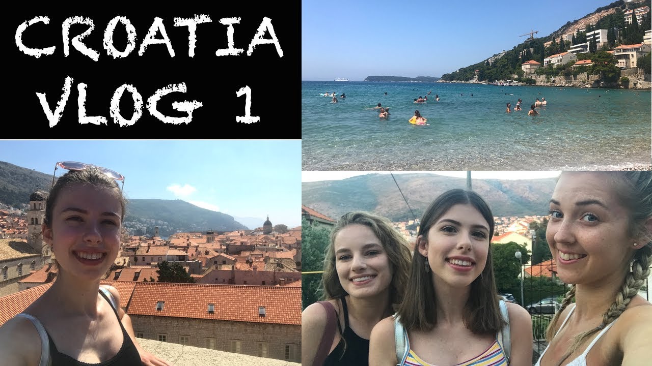 CROATIA VLOG 1: Dubrovnik Old Town and Beach Days!