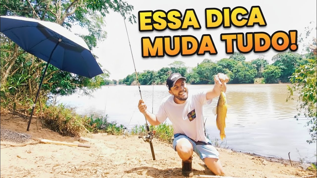 SUA PESCARIA NAO ESTA RENDENDO? SIGA ESSA DICA QUE PODE MUDAR O RESULTADO NA BEIRA DO RIO!