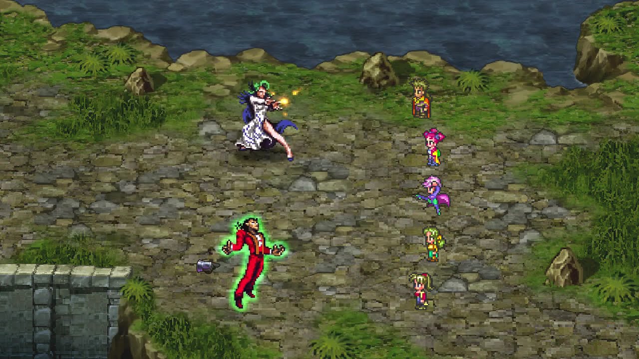 Romancing SaGa 3 (2019) - Undine and Volcano