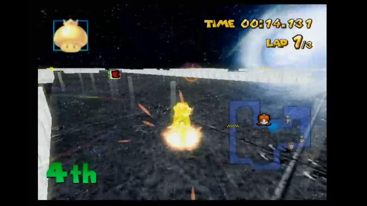 Super Mario Galaxy Kart  Wii - online races Wiimmfi