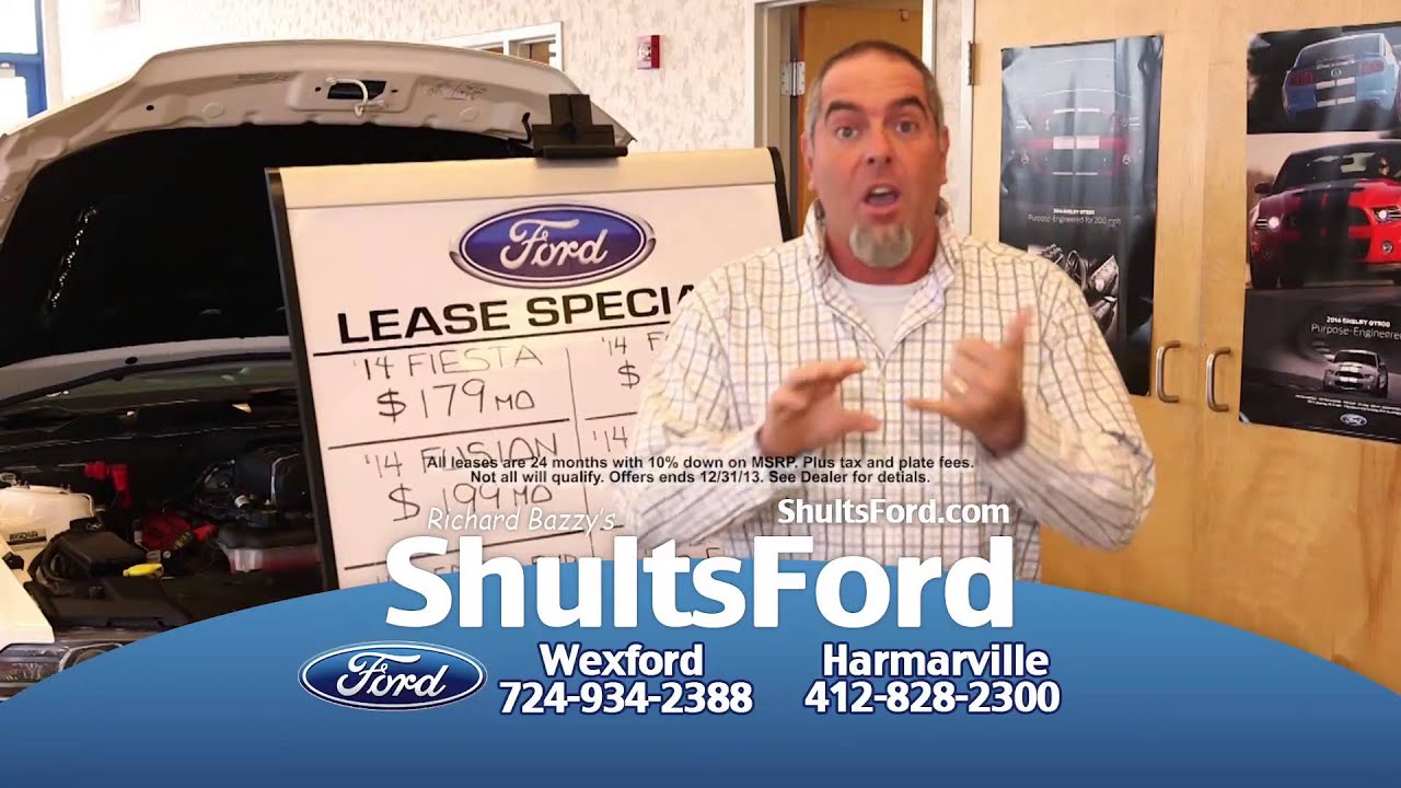 Bubba Snyder on Shults Ford Lincoln and Shults Ford of Harmarville New Car Specials